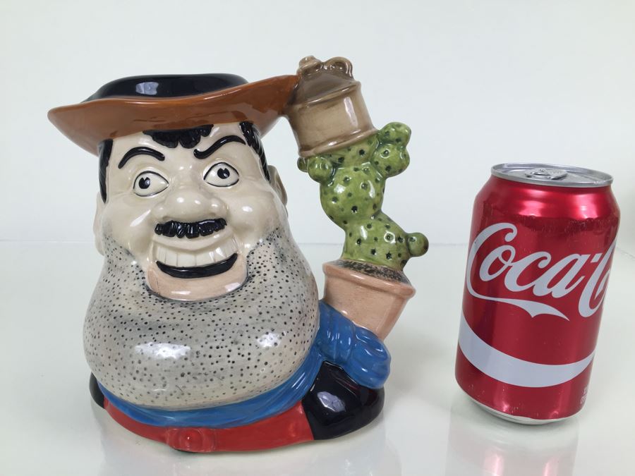 Royal Doulton Large 'Desperate Dan' D7006 Character Jug 1995 [Photo 5]