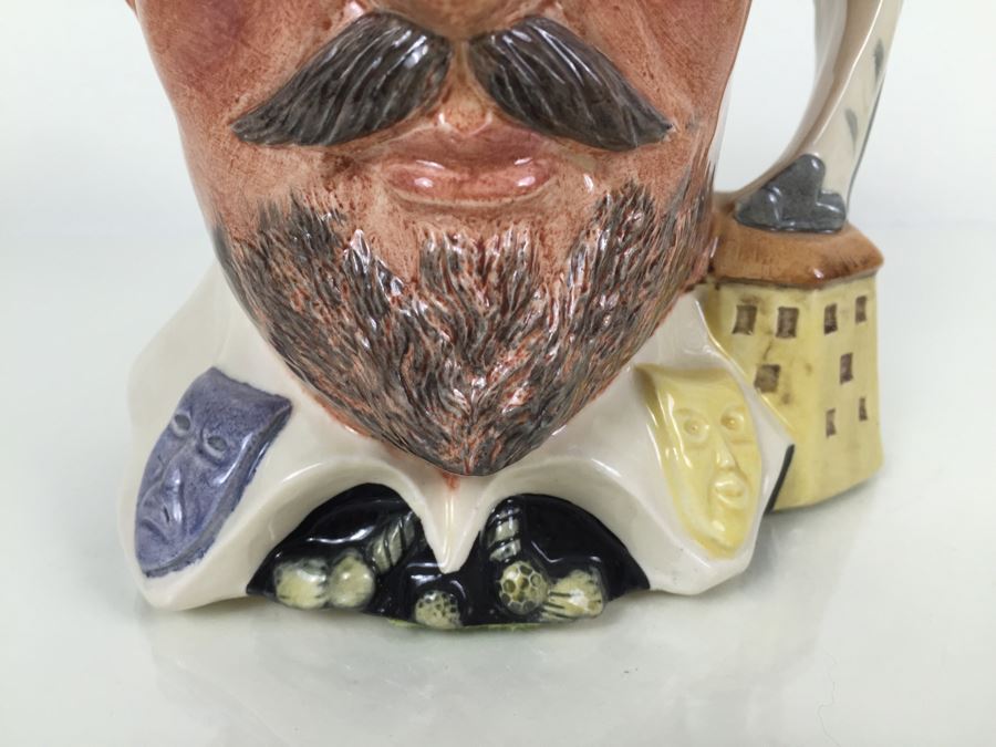 Royal Doulton Large Shakespearean Collection 'William Shakespeare' D6689 Character Jug 1982 [Photo 6]
