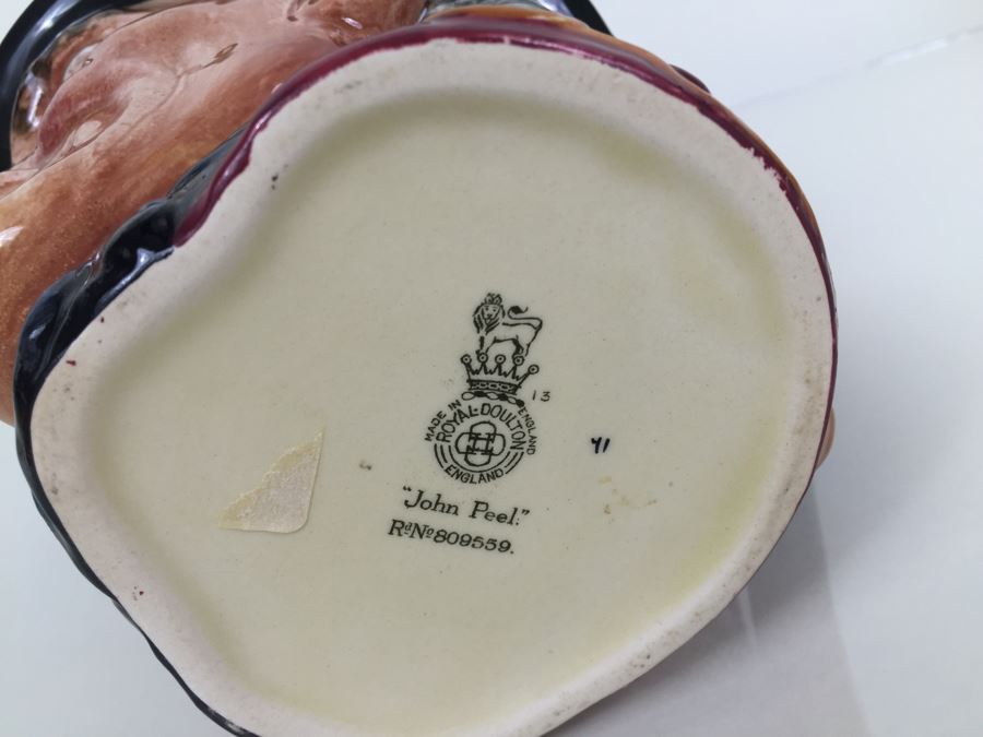 Royal Doulton Large 'John Peel' Character Jug RdNo809559 [Photo 11]