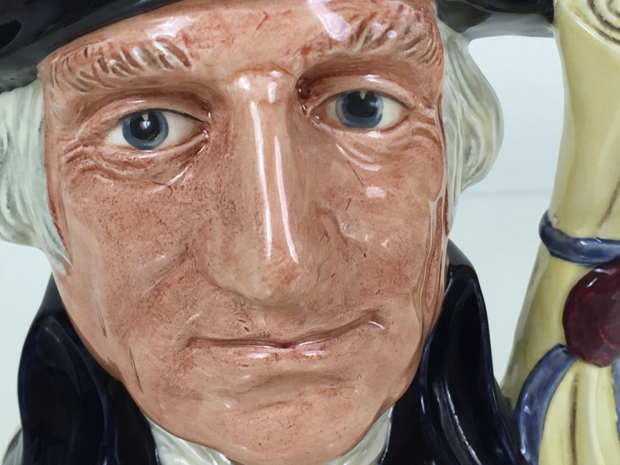 Royal Doulton Large 'George Washington 1732-1799' D6669 Character Jug 1982 [Photo 5]
