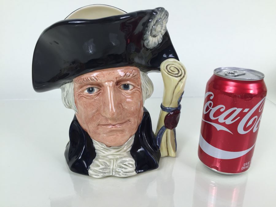 Royal Doulton Large 'George Washington 1732-1799' D6669 Character Jug 1982 [Photo 4]