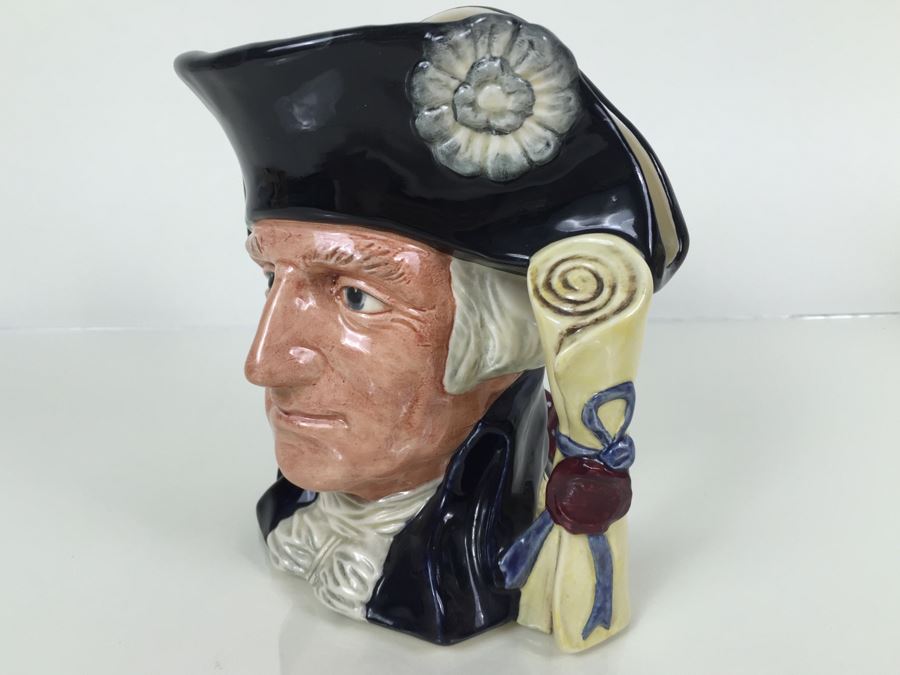 Royal Doulton Large 'George Washington 1732-1799' D6669 Character Jug 1982 [Photo 2]