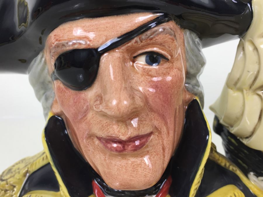 Royal Doulton Large 'Vice-Admiral Lord Nelson' D6932 Character Jug of the Year 1992 1993 [Photo 5]