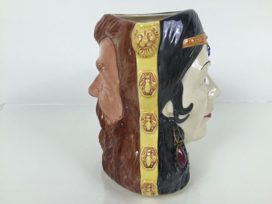 Royal Doulton Large 'Samson & Delilah' D6787 Character Jug 1987 Wordwide Limited Edition 232 Of 9,500 [Photo 8]