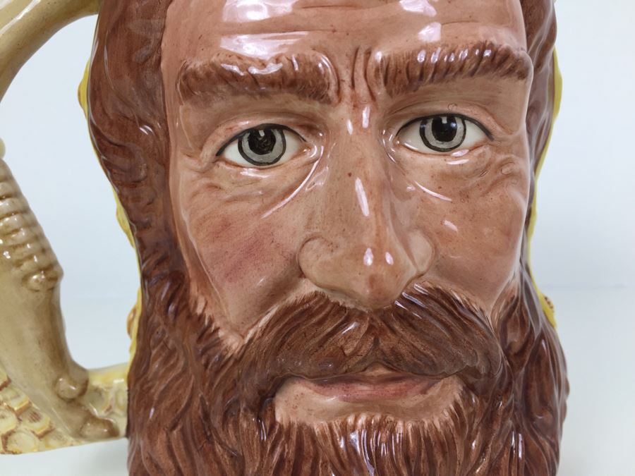 Royal Doulton Large 'Samson & Delilah' D6787 Character Jug 1987 Wordwide Limited Edition 232 Of 9,500 [Photo 7]