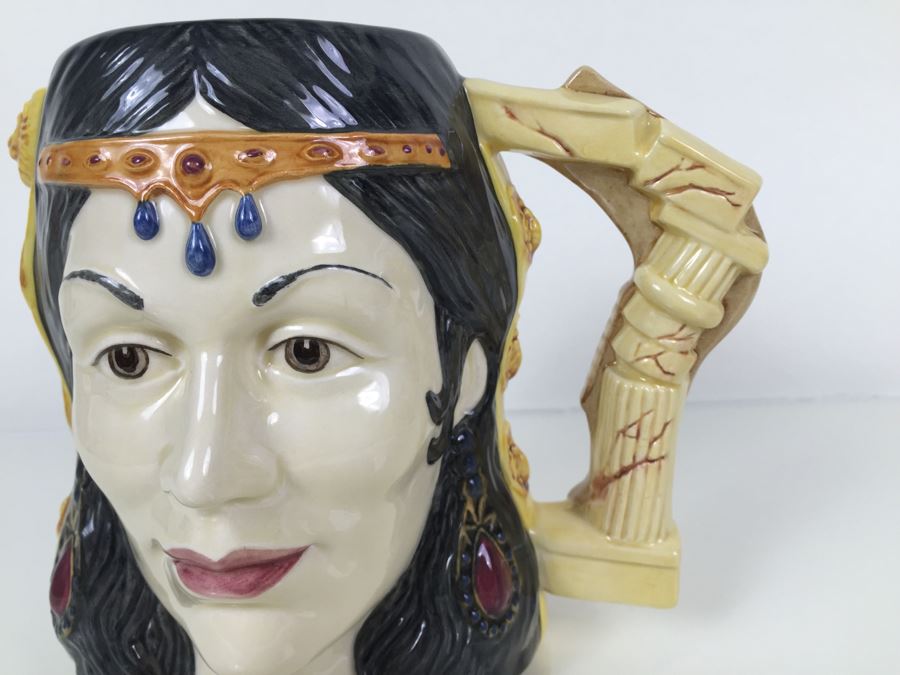 Royal Doulton Large 'Samson & Delilah' D6787 Character Jug 1987 Wordwide Limited Edition 232 Of 9,500 [Photo 5]