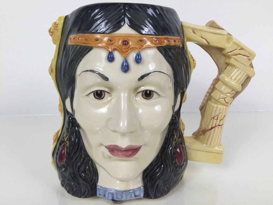 Royal Doulton Large 'Samson & Delilah' D6787 Character Jug 1987 Wordwide Limited Edition 232 Of 9,500 [Photo 3]