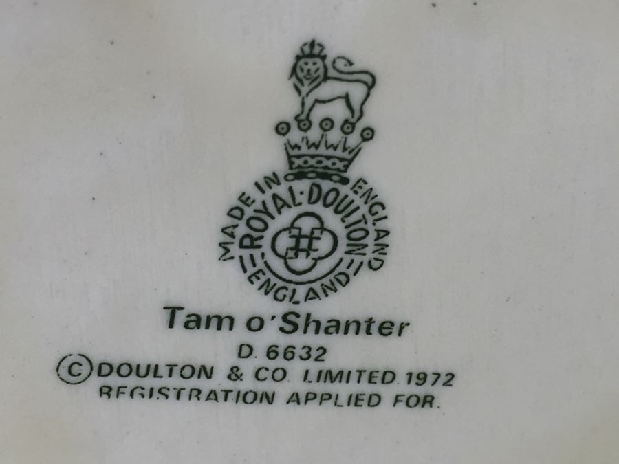 Royal Doulton Large 'Tam O' Shanter' D6632 Character Jug 1972 [Photo 3]