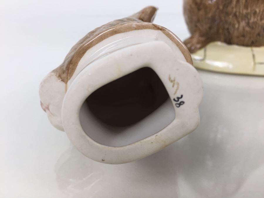 Royal Doulton Large 'Bunnykins London City Gent' D6966 Teapot 1994 Special Edition Of 2,500 [Photo 10]