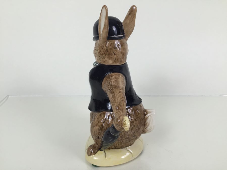Royal Doulton Large 'Bunnykins London City Gent' D6966 Teapot 1994 Special Edition Of 2,500 [Photo 7]