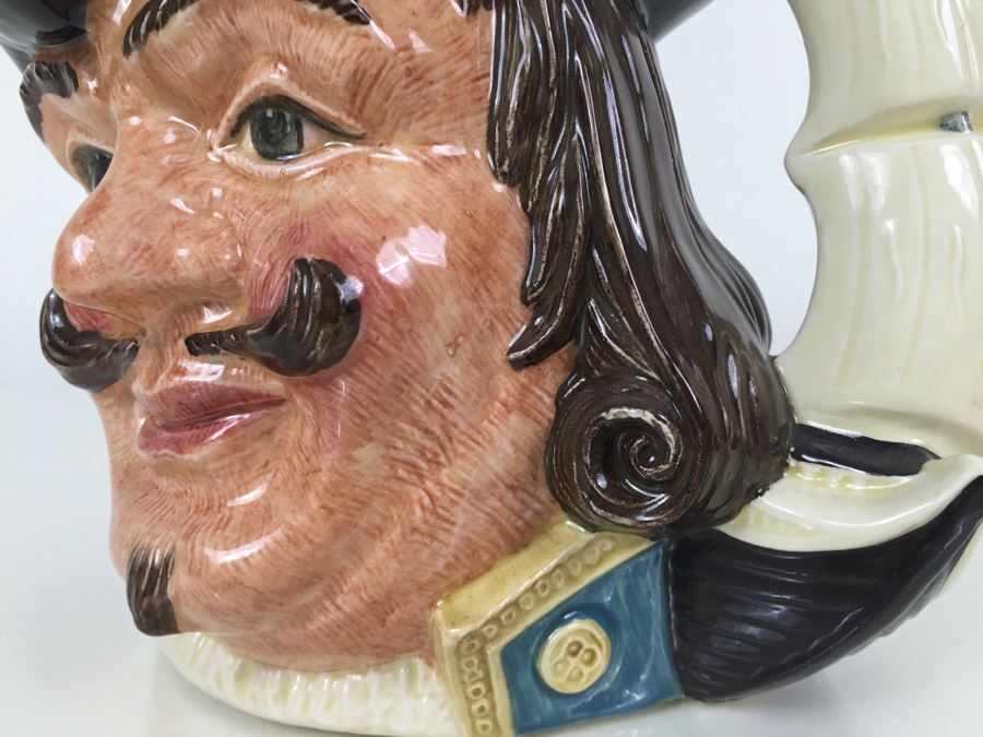 Royal Doulton Large 'Capt Henry Morgan' D6467 Character Pitcher 1957 [Photo 2]