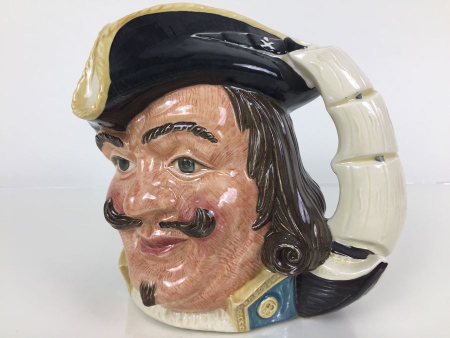 Royal Doulton Large 'Capt Henry Morgan' D6467 Character Pitcher 1957 [Photo 5]