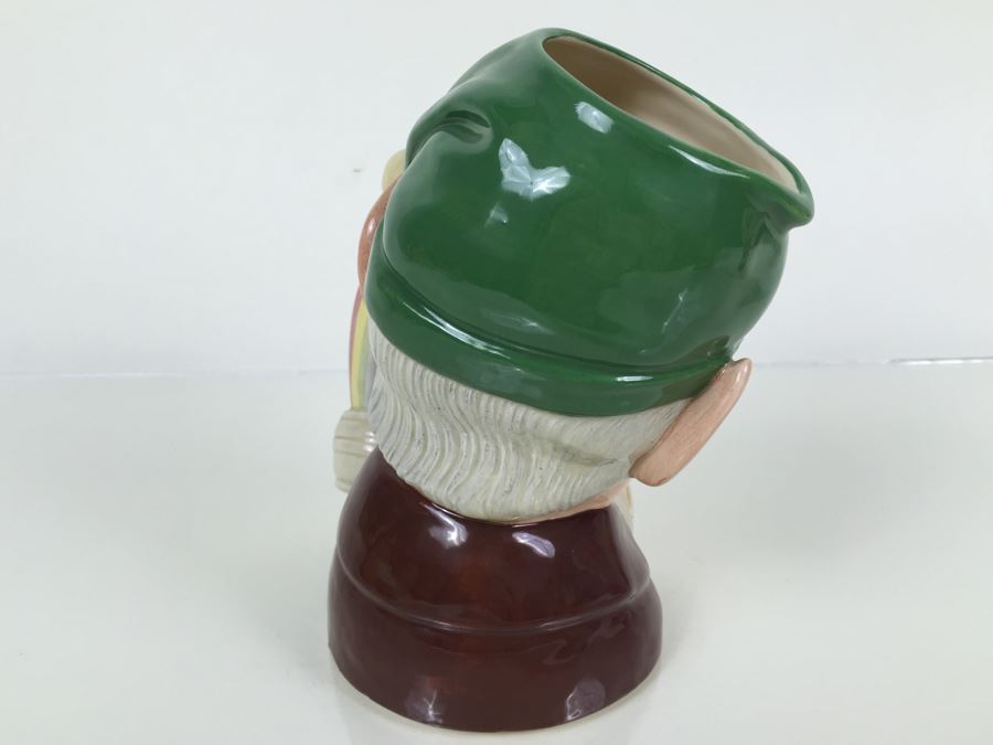 Royal Doulton Large 'Leprechaun' D6847 Character Pitcher 1989 [Photo 8]