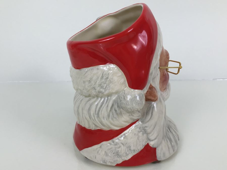 Royal Doulton Large 'Santa Clause' D7123 Character Jug 1998 Special Limited Edition Of 1,500 [Photo 8]