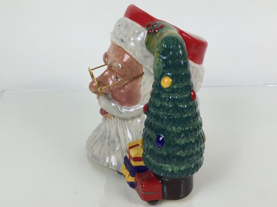 Royal Doulton Large 'Santa Clause' D7123 Character Jug 1998 Special Limited Edition Of 1,500 [Photo 6]