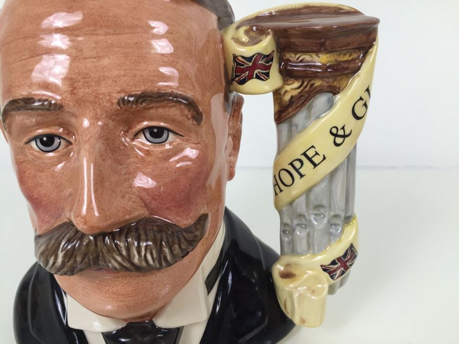 Royal Doulton Large 'Elgar' D7118 Character Jug 1998 [Photo 2]