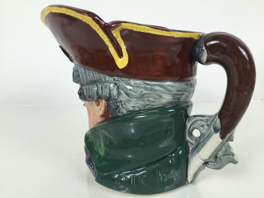 Royal Doulton Large 'Turpin' Character Pitcher [Photo 7]