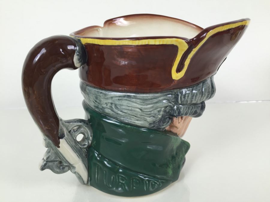 Royal Doulton Large 'Turpin' Character Pitcher [Photo 8]