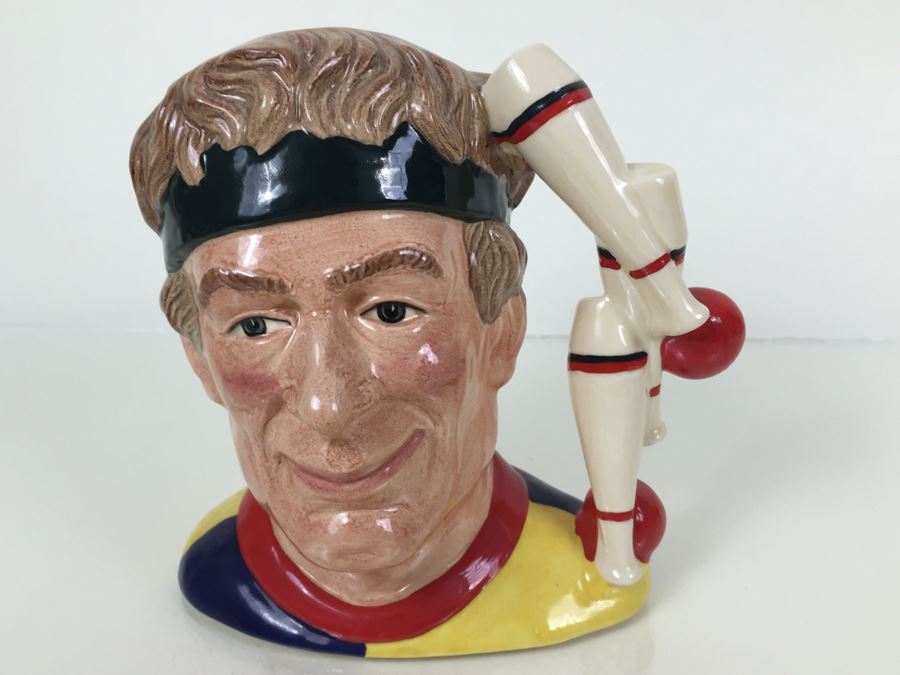 Royal Doulton Large 'The Juggler' D6835 Character Pitcher 1988 [Photo 5]