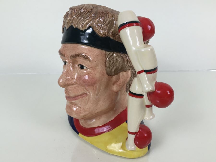 Royal Doulton Large 'The Juggler' D6835 Character Pitcher 1988 [Photo 6]