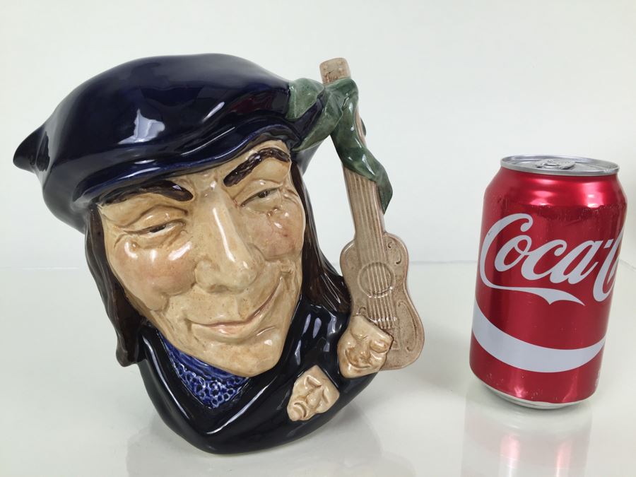 Royal Doulton Large 'Scaramouche' D6558 Character Pitcher 1961 [Photo 4]