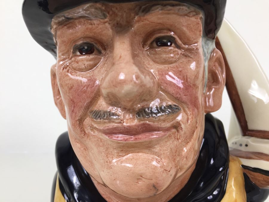 Royal Doulton Large 'Yachtsman' D6622 Character Jug 1970 Signed By Michael Doulton [Photo 2]