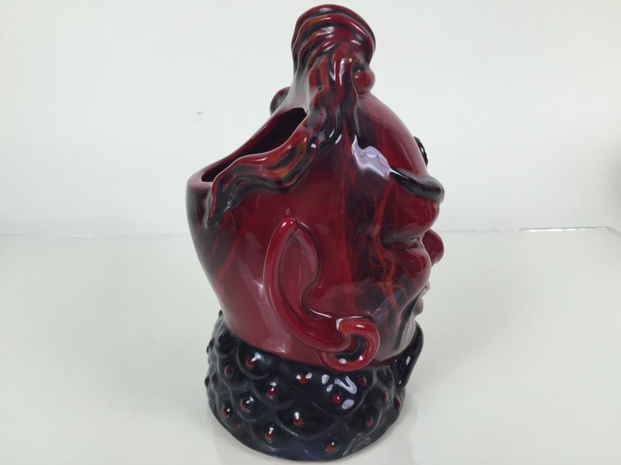 Royal Doulton Large Character Jug Flambe 'Aladin's Genie' D6971 [Photo 8]