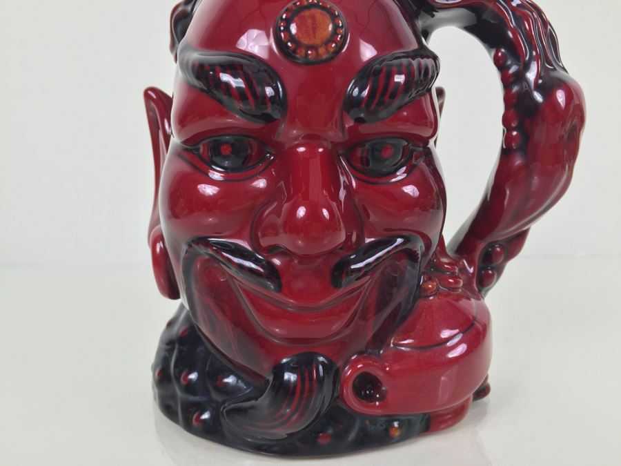 Royal Doulton Large Character Jug Flambe 'Aladin's Genie' D6971 [Photo 2]