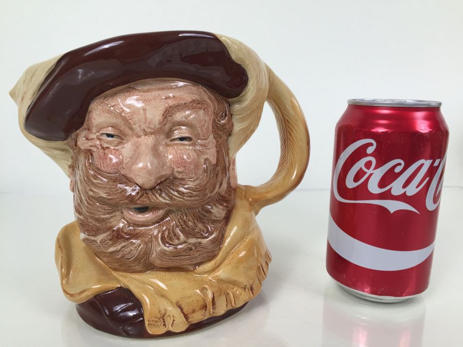 Royal Doulton Large 'Falstaff' D6795 Character Pitcher 1987 [Photo 4]
