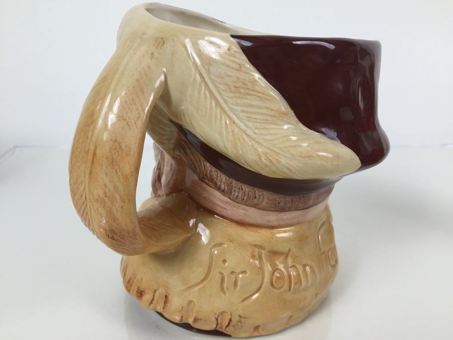 Royal Doulton Large 'Falstaff' D6795 Character Pitcher 1987 [Photo 9]