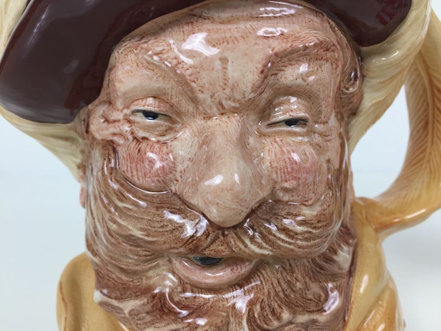 Royal Doulton Large 'Falstaff' D6795 Character Pitcher 1987 [Photo 11]