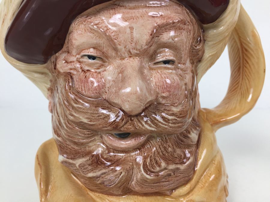 Royal Doulton Large 'Falstaff' D6795 Character Pitcher 1987 [Photo 2]