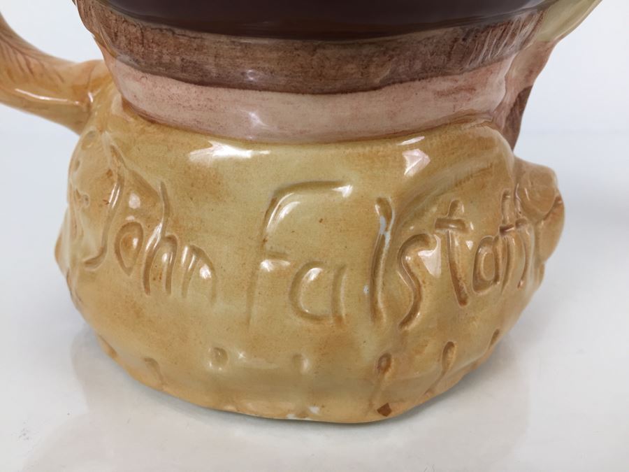 Royal Doulton Large 'Falstaff' D6795 Character Pitcher 1987 [Photo 8]