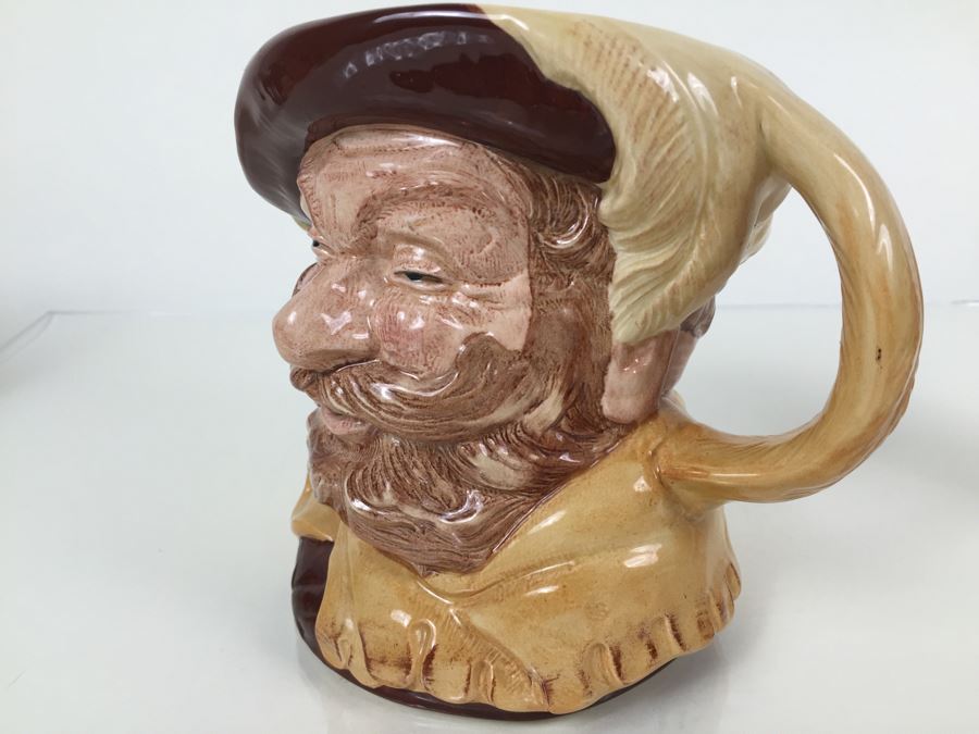 Royal Doulton Large 'Falstaff' D6795 Character Pitcher 1987 [Photo 10]