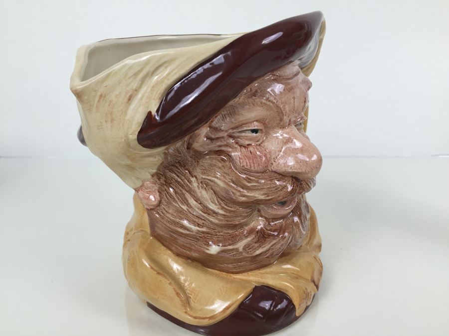 Royal Doulton Large 'Falstaff' D6795 Character Pitcher 1987 [Photo 5]