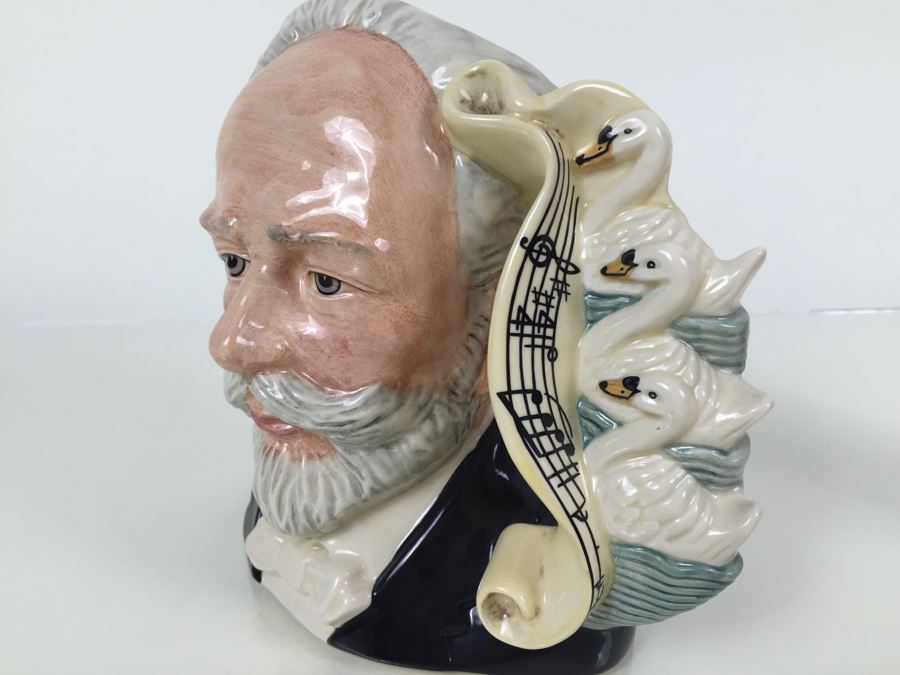 Royal Doulton Large 'Tchaikovsky' D7022 Character Pitcher 1995 [Photo 2]