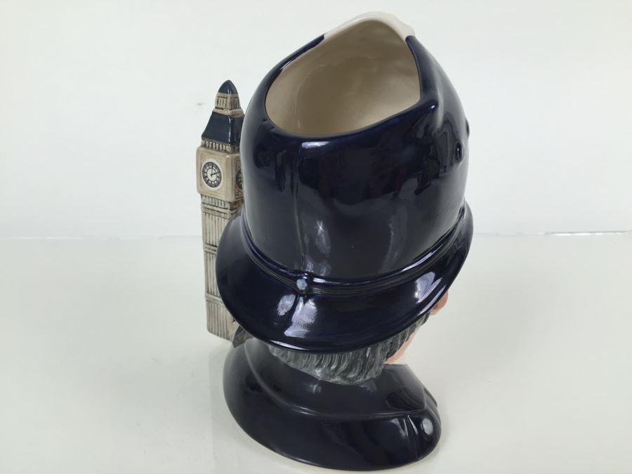 Royal Doulton Large 'The London 'Bobby'' D6744 Character Jug 1985 [Photo 8]