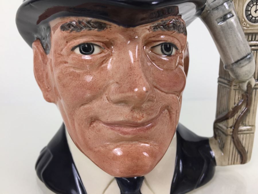 Royal Doulton Large 'The London 'Bobby'' D6744 Character Jug 1985 [Photo 2]