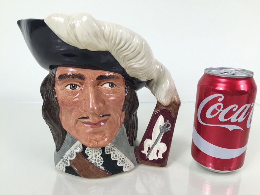 Royal Doulton Large 'D'Artagnan' D6691 Character Pitcher 1982 [Photo 4]