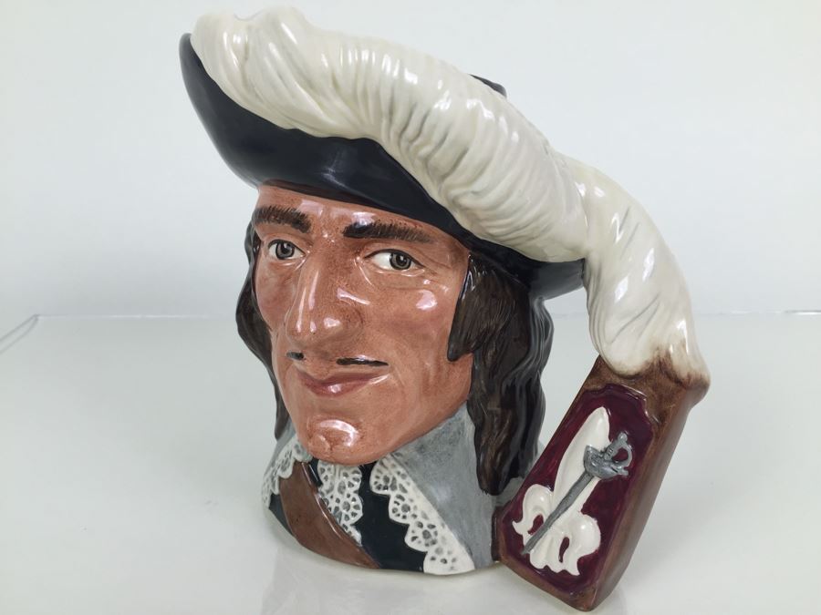Royal Doulton Large 'D'Artagnan' D6691 Character Pitcher 1982 [Photo 6]