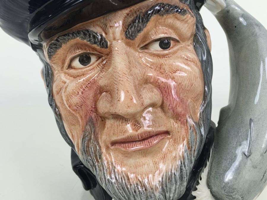 Royal Doulton Large 'Capt Ahab' D6500 Character Jug 1958 [Photo 2]