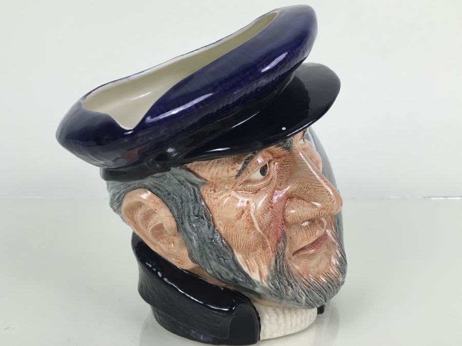 Royal Doulton Large 'Capt Ahab' D6500 Character Jug 1958 [Photo 11]