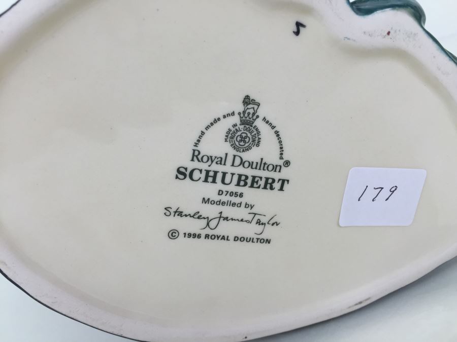 Royal Doulton Large 'Schubert' D7056 Character Jug 1996 [Photo 3]