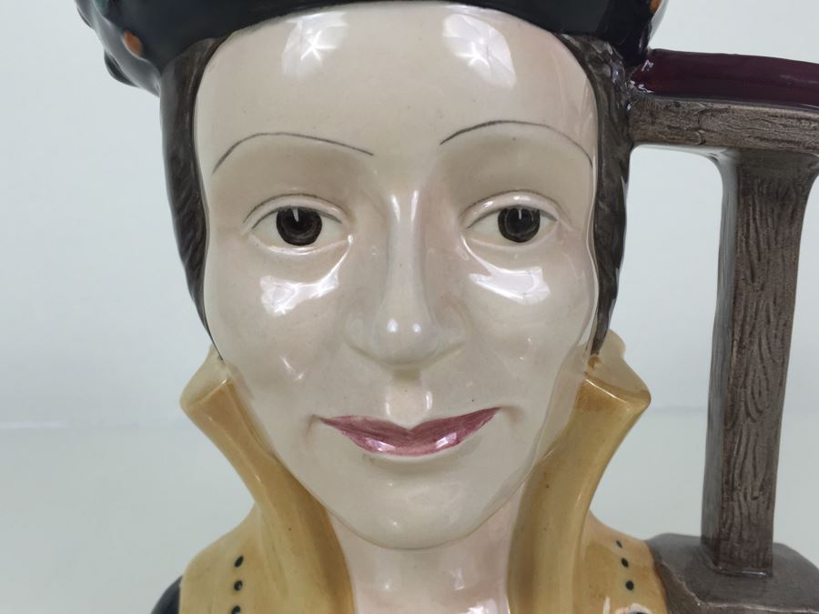 Royal Doulton Large 'Catherine Parr' D6664 Character Pitcher 1980 [Photo 2]