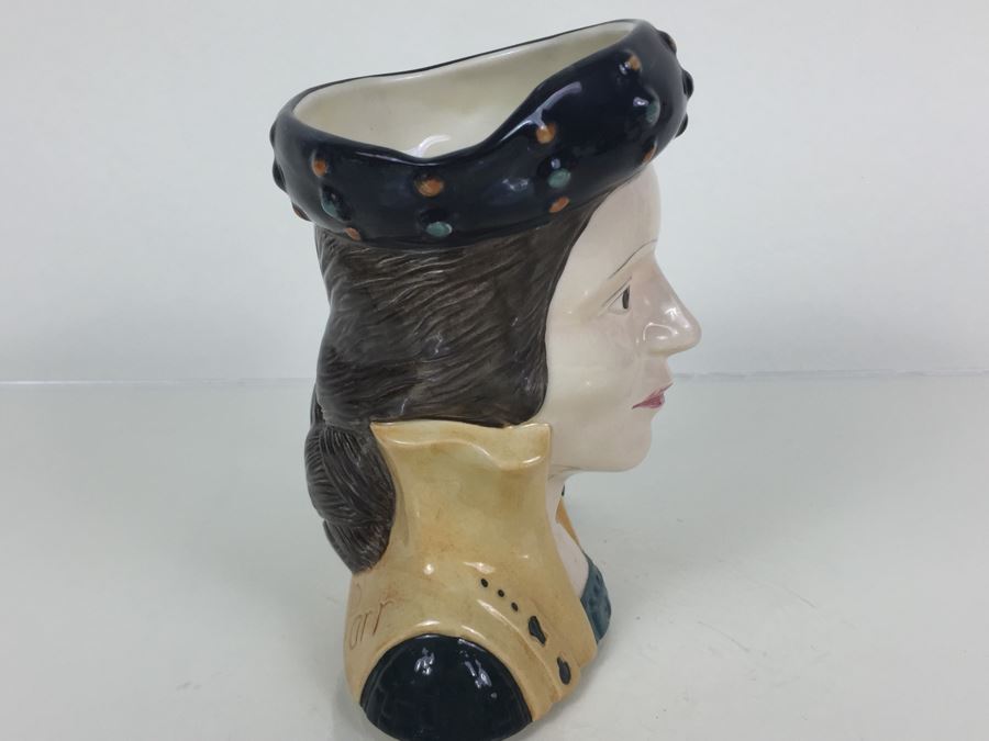 Royal Doulton Large 'Catherine Parr' D6664 Character Pitcher 1980 [Photo 10]