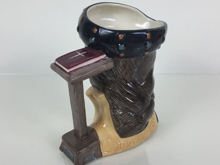 Royal Doulton Large 'Catherine Parr' D6664 Character Pitcher 1980 [Photo 7]