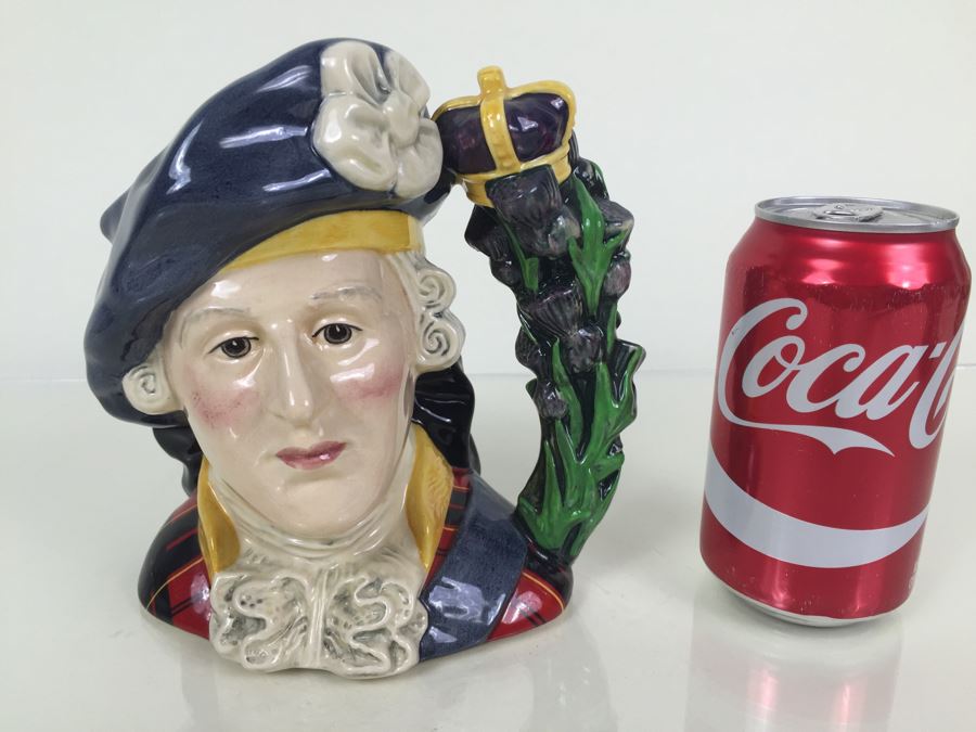 Royal Doulton Large 'Bonnie Prince Charlie' D6858 Character Pitcher 1989 [Photo 4]