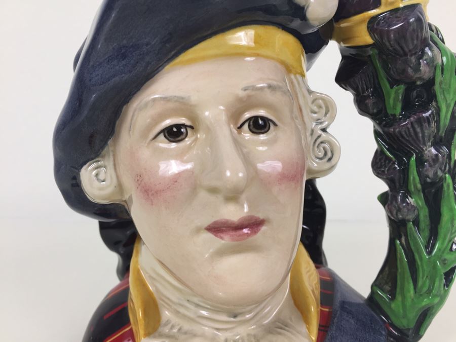 Royal Doulton Large 'Bonnie Prince Charlie' D6858 Character Pitcher 1989 [Photo 2]