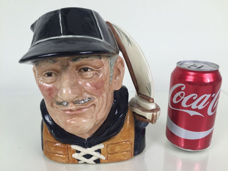 Royal Doulton Large 'Yachtsman' D6626 Character Pitcher 1970 [Photo 4]