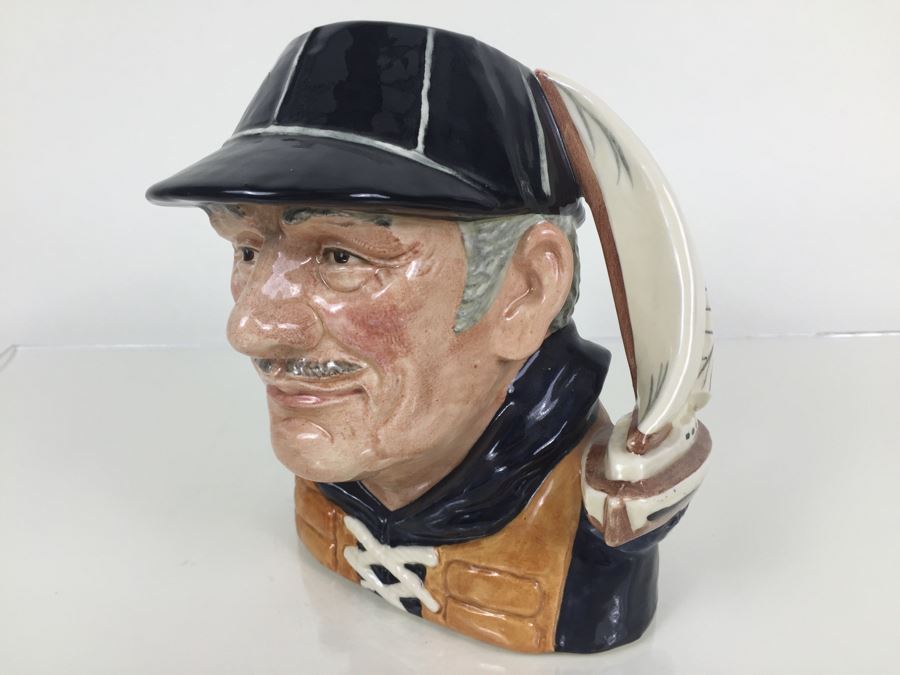 Royal Doulton Large 'Yachtsman' D6626 Character Pitcher 1970 [Photo 5]